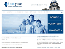 Tablet Screenshot of ice-pac.com